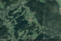 Vue aérienne de Velike Lasce