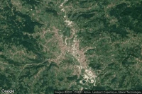 Vue aérienne de Srebrenik