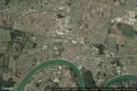 Vue aérienne de Slavonski Brod