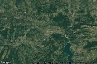 Vue aérienne de Priboj