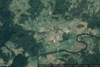 Vue aérienne de Metlika