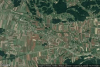 Vue aérienne de Gorisnica