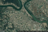 Vue aérienne de Donja Mahala