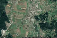 Vue aérienne de Domzale