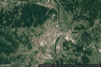 Vue aérienne de Doboj