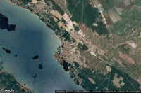 Vue aérienne de Biograd na Moru
