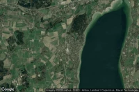 Vue aérienne de Schondorf am Ammersee