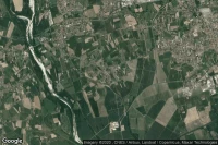 Vue aérienne de San Canzian dIsonzo