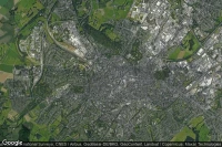 Vue aérienne de Aachen