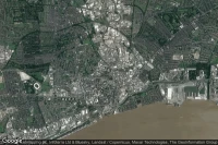 Vue aérienne de City of Kingston upon Hull