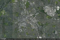Vue aérienne de Borough of Wolverhampton