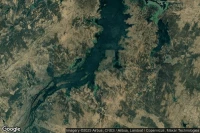 Vue aérienne de Jaguaribara