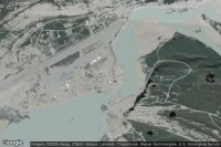 Vue aérienne de Kangerlussuaq