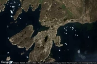 Vue aérienne de Qeqertarsuaq