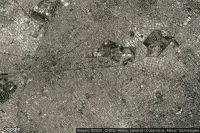 Vue aérienne de Villa del Parque