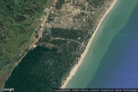 Vue aérienne de Valeria del Mar