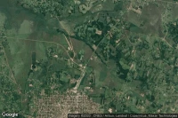 Vue aérienne de Villarrica