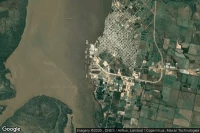 Vue aérienne de Nueva Palmira