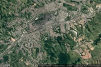 Vue aérienne de Volta Redonda