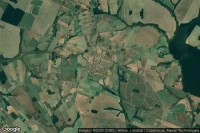 Vue aérienne de Tuneiras do Oeste