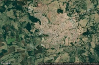 Vue aérienne de São Sebastiao do Paraiso