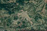 Vue aérienne de São Goncalo do Sapucai