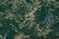 Vue aérienne de São Gonçalo do Rio Abaixo