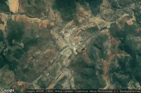 Vue aérienne de Santa Ines