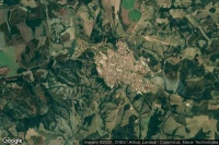 Vue aérienne de Monte Santo de Minas