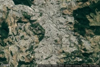 Vue aérienne de Juiz de Fora