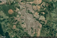 Vue aérienne de Araxa