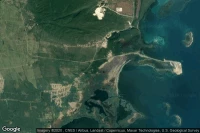 Vue aérienne de Sandy Bay