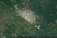 Vue aérienne de Tekax de Alvaro Obregon