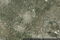 Vue aérienne de San Salvador Huixcolotla