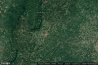 Vue aérienne de Huautla