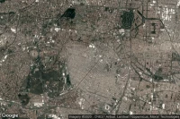 Vue aérienne de Coyoacan