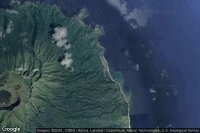 Vue aérienne de New Sandy Bay Village