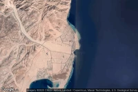 Vue aérienne de Dhahab