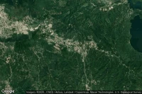 Vue aérienne de Santo Tomas