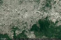 Vue aérienne de San Salvador