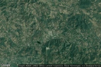 Vue aérienne de Pueblo Nuevo