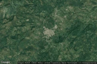 Vue aérienne de Boaco