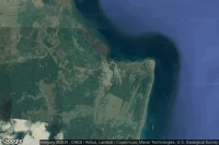 Vue aérienne de Puerto Jiménez