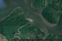 Vue aérienne de Valdez