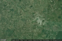 Vue aérienne de Tosagua