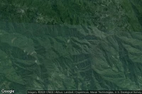 Vue aérienne de San Jose del Palmar