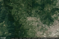 Vue aérienne de San Antonio de Prado
