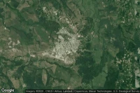 Vue aérienne de Sabana de Torres
