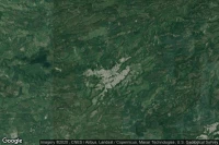 Vue aérienne de Montenegro