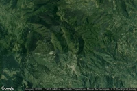 Vue aérienne de La Llanada